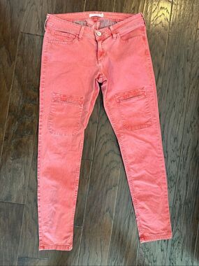 Tommy Girl Light Pink Thigh Pocket Jeans 29